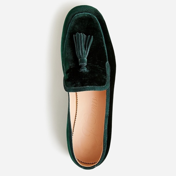 Jcrew velvet flats - Picture 2 of 3